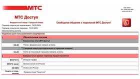 Как узнать остаток минут на тарифе МТС в Много Мебели