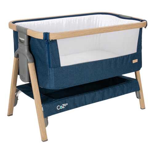 Колыбель Tutti Bambini (Тутти Бамбини) CoZee Oak and Midnight Blue 211205/3594 в Много Мебели