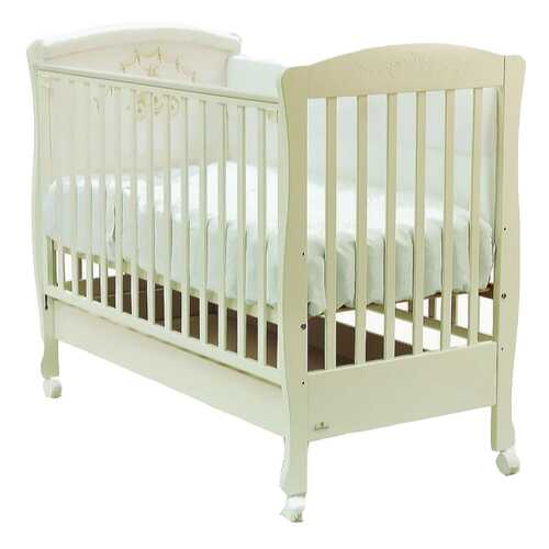 Кровать Fiorellino Infant (Фиореллино Инфант) 120*60 с ящиком ivory в Много Мебели