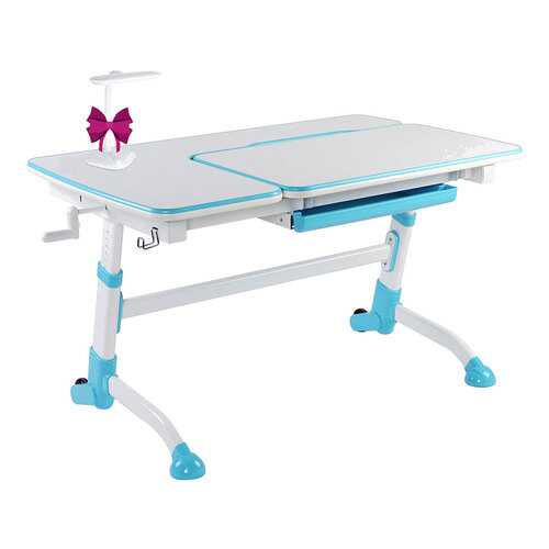 Парта Fun Desk Amare Blue (голубой) в Много Мебели