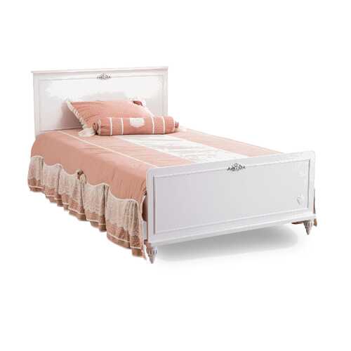 Кровать Cilek Romantica XL 120х200 см, белый в Много Мебели