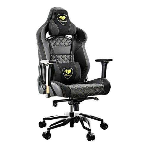 Игровое кресло Cougar THRONE (Black) в Много Мебели