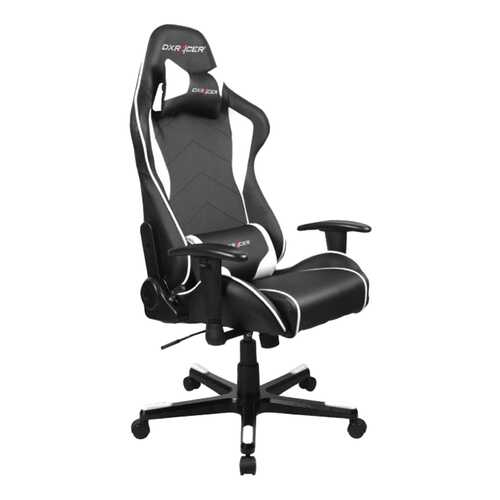 Игровое кресло DXRacer Formula OH/FE08/NW, белый/черный в Много Мебели