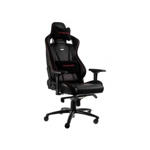 Игровое кресло Noblechairs EPIC NBL-PU-RED-002, красный/черный в Много Мебели