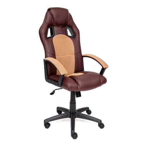 Игровое кресло Tetchair Driver 10586 (Brown/Bronze) в Много Мебели