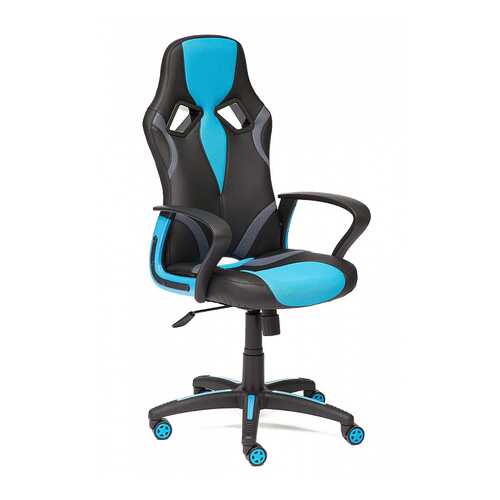 Игровое кресло Tetchair RUNNER (Black/Blue) в Много Мебели