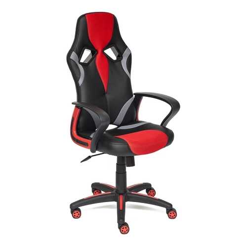 Игровое кресло TetChair Runner, красный/черный в Много Мебели