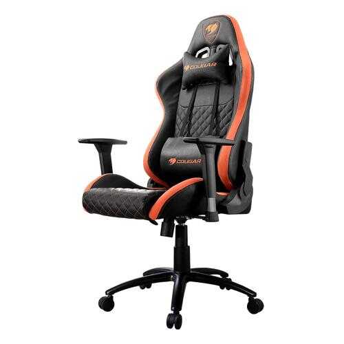 Кресло компьютерное Cougar Rampart (Black/Orange) в Много Мебели