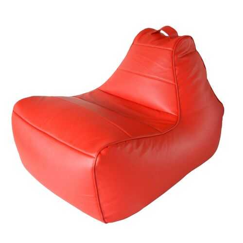 Кресло-мешок Папа Пуф Modern Lounger Red, размер L, экокожа, красный в Много Мебели